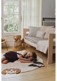 Bézs textil játéktároló kosár 40x30x55 cm Luna – Lorena Canals