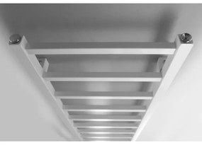 Sapho - Fürdőszobai törölközőszárító METRO LIGHT 247W 40x114 cm fehér