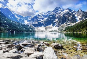 Fotótapéta Flizelina Nappali és Hálószoba Hegyi táj 152x104 Ragasztó