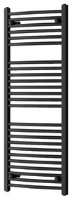 Egyenes törölközőszárító radiátor 1200x500 mm fekete