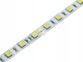 Led Szalag 24V DC 14,4W /m 300 Smd 5050 IP20 10mm Fehér Meleg 3000K Opticon