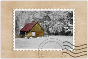 Poszterek 60x40 Fa ház Bale