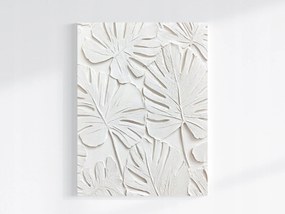 Vászonkép Canvas Dombormű Lenyomat Monster Pálma Levelek 3D 75x100