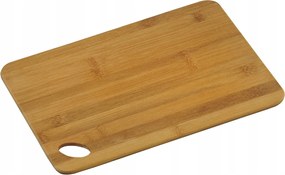 Bambusz vágódeszka akasztólyukkal 35 x 24 cm