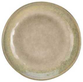 Dario kőagyag tányér, 27 cm, bézs