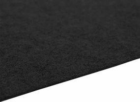 Medence alatlappal Fekete 750 x 372 x 0,1 cm Nemes szövet