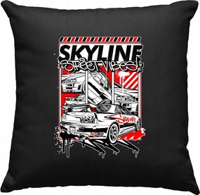SkyLine Autós párna Divatos Fekete