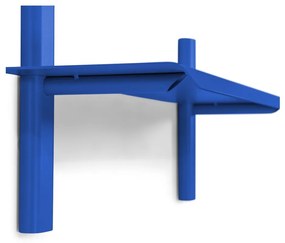 Kék fém fali polc 60 cm Hola – Spinder Design