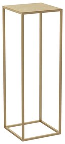 Virágállvány 70x24 cm arany színben