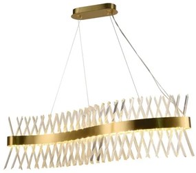 LED állítható fényerejű kristály csillár kábellel LED/95W/230V + DO