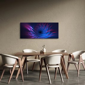 Kép - virág absztrakció (120x50 cm)