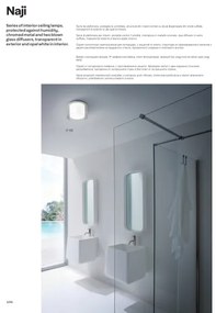 Redo 01-1454 - LED Fürdőszobai mennyezeti lámpa NAJI LED/18W/230V IP44