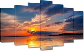 Vászonkép 140x80 Naplemente Trópusok