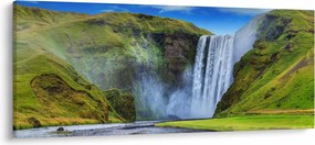 Kép - Seljalandsfoss vízesés (120x50 cm)