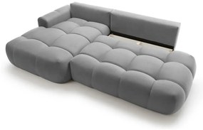 Sarokkanapé Ombre (B) (szürke + fekete) . 1100451
