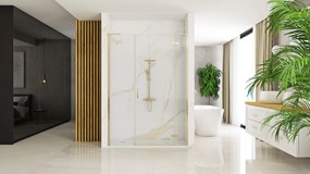 Zuhanyajtó Rea Hugo 80 Gold Brush + Zuhanyfal 30