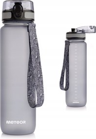 Kulacs 1 L Szürke Tritán Nőknek és Férfiaknak Sportos Meteor
