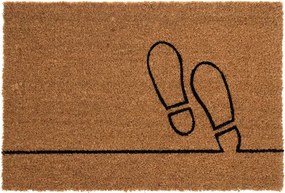 Lábtörlő cipőhöz 40x60 kókusz Couleur natural cipő