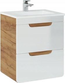 Mosdó alatti szekrény 50cm 2 fiókos