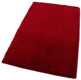 Fürdőszoba-szőnyeg UNI COLOR Piros - Piros / 60 x 100 cm