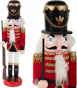 Diótörő katona fa díszes karácsonyi ajándék figura