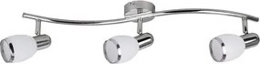 Rabalux beltéri karos spotlámpa e14 3x40w króm/fehér elite
