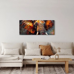 Kép - Egy elefánt festése (120x50 cm)