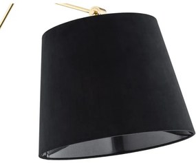 Argon 4898 - Fali lámpa ZAKYNTOS PLUS 1xE27/15W/230V fekete/arany