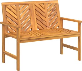 vidaXL tömör akácfa kerti pad 109 cm