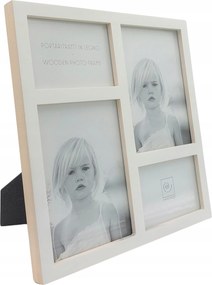 Fa képkeret galéria 4 képhez skandináv