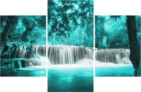 Kép - Kék vízesés (90x60 cm)
