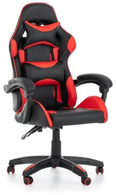 Forza gamer szék, piros / fekete