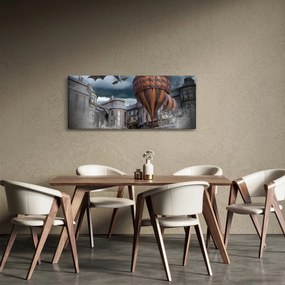Kép - szürreális táj (120x50 cm)