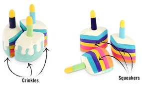 Játék kutyáknak Birthday Cake - P.L.A.Y.