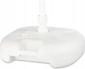 Kerti napernyő tartó állvány, fehér