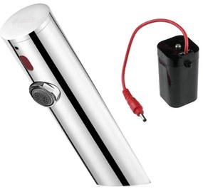 Deante BQR_P28R - Érintésmentes mosdócsap SENSE 4xAA csiszolt acél