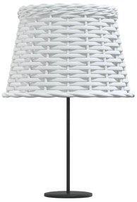 fehér fonott lámpaernyő Ø25x17 cm