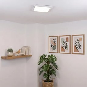 BRILAGI - LED dimmelhető mennyezeti lámpatest ESTELA SQUARE LED/36W/230V 31x31 cm fehér + távirányítóval