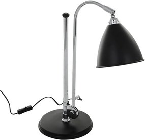 Italux EVATO MTE2062/1C-BL Asztali lámpa 1x60W/E14 IP20