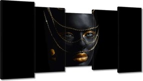 Festmények 150x80 Az aranyszínű csecsebecsék mögött