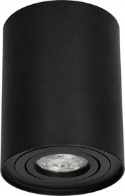 Mennyezeti Lámpa Falra Szerelhető Spot Led Kerek Cső GU10 Fekete