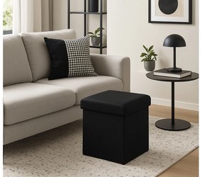Fekete összecsukható kialakítás CUBEXO VELVET M