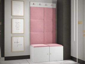 Előszoba Tewarota Slim IV (fehér + rózsaszín) . 1104846