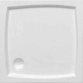 Polimat Patio négyzet alakú zuhanytálca 80x80 cm fehér 00732