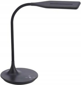 Led asztali lámpa Leuchten Direkt fekete, rugalmas, 2700-5000K, szabályozható