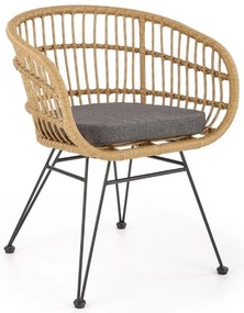Auril kerti szék, rattan