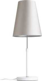 RENDL EMMETT asztali lámpa fehér króm 230V LED E27 15W