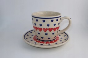 Csésze Aljjal 200 ml Kerámia Boleszláv Valentin nap