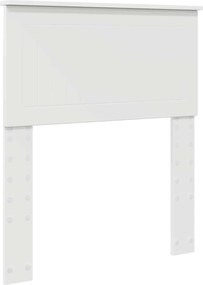 vidaXL Fejtámla Fehér 75 cm Faanyag