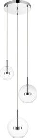 Zuma Line ENCELADUS P0428-03L-F4AC Plafonlámpa 3x5W/LED 3000K 1500lm IP20